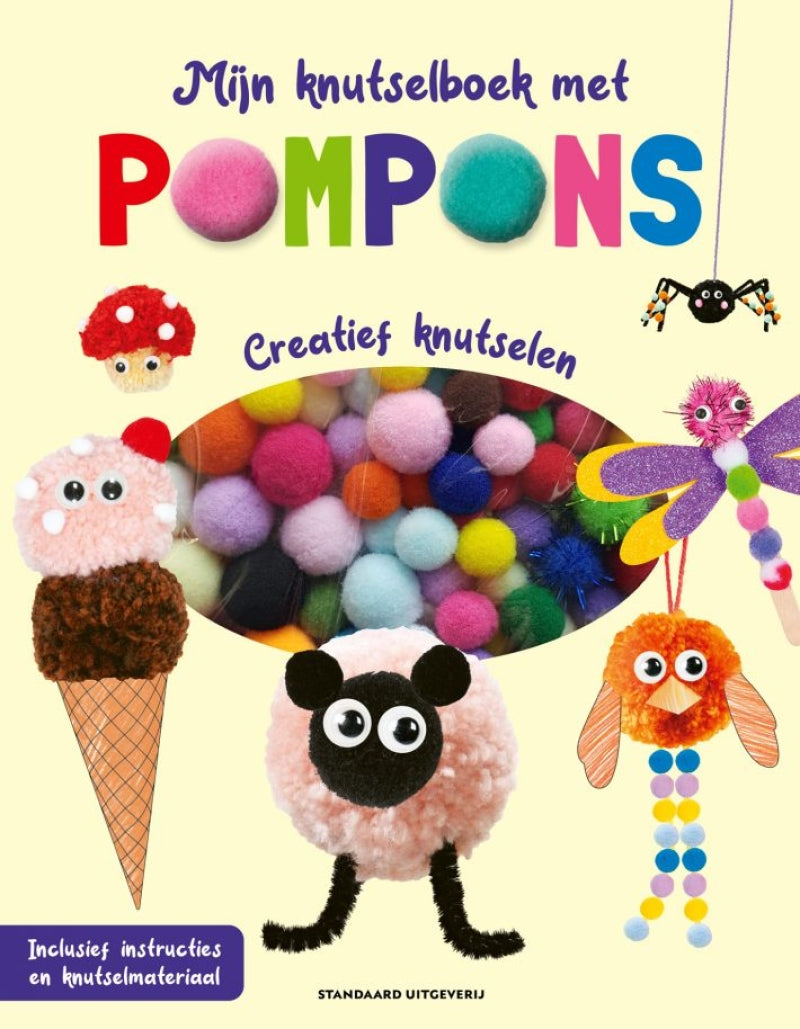 La prunelle de mes yeux est mon livre de bricolage avec des pompons
