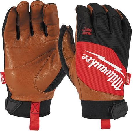 Milwaukee accessoires gants de travail en cuir hybride - l 9 | 1 paire - 4932471913