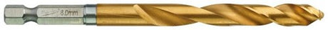 Accessoires Milwaukee perceuse à métal onde de choc hss-g ti. 8mm -1pc - 48894719