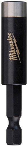 Milwaukee accessoires porte-embout magnétique Shockwave avec enregistrement ¼ hex, 60 mm - 4932352406