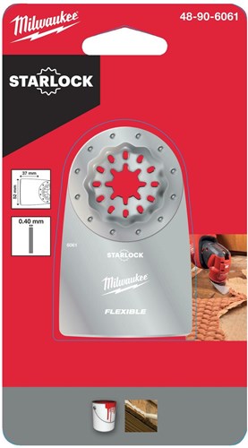 Accessoires Milwaukee starlock - grattoir omt sl flexible 52x37mm-1pc - 48906061