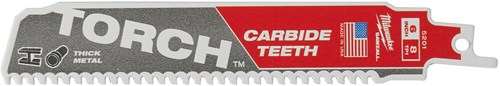 Dents en carbure Ty Milwaukee Heavy Du Torch™ | torche tct 150 mm x 8 tpi | 1 pièce - 48475201