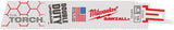 Accessoires Milwaukee Lame de scie alternative Milwaukee Heavy Duty Torch™ | torche 150 mm x 14 tpi | 5 pièces - 48475782