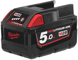 Batterie Milwaukee m28 b5 (28 v 5,0 ah li-ion) - 4932430484