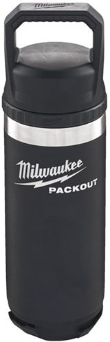 Milwaukee packout™ 532 ml fles met deksel zwart - 4932493992