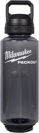 Milwaukee packout™ plastic fles met drinkdop | 1420 ml | zwart - 4932498641