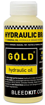 Bleedkit mineral brake fluid gold