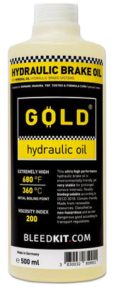 Bleedkit mineral brake fluid gold
