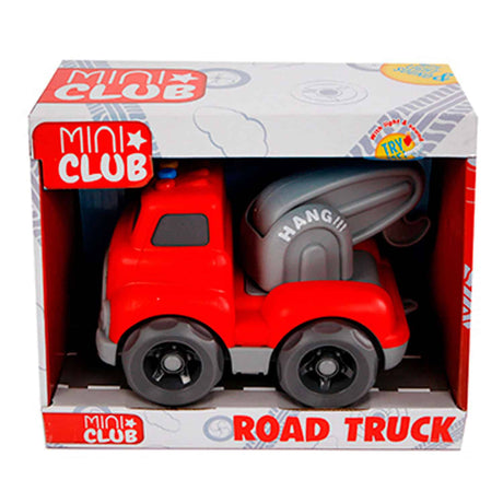 Cilgro mini club dépanneuse avec lumière et son 16 cm de large rouge