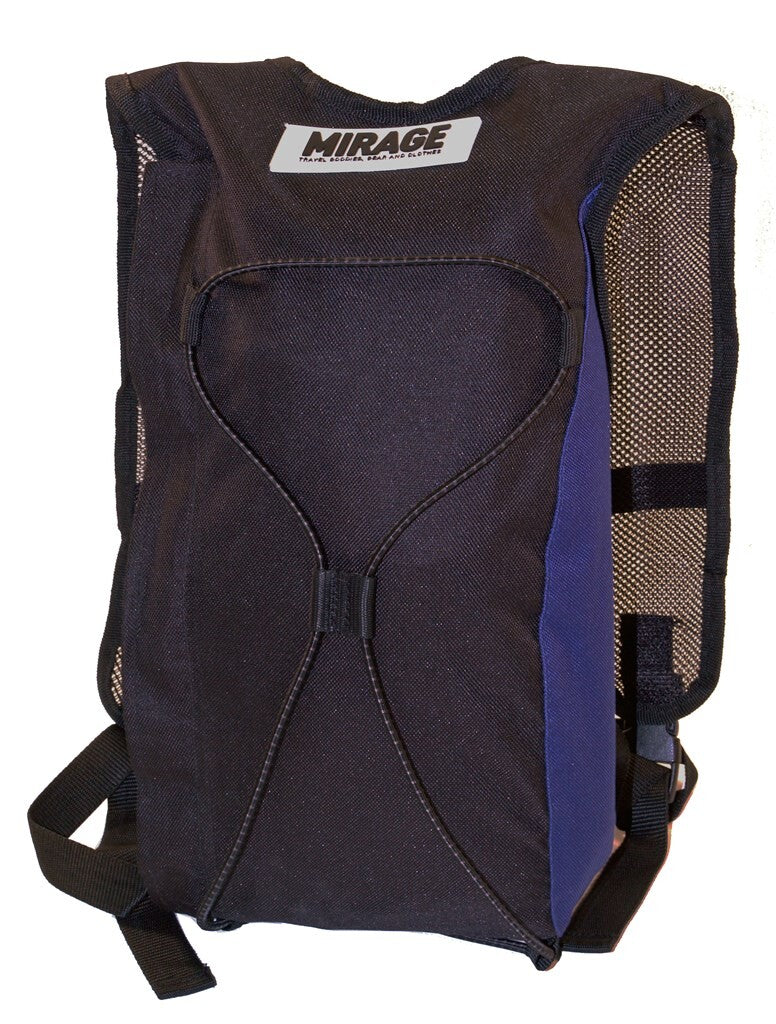 Sac à dos d'épaule Mirage Bike pour vélo pliant - noir
