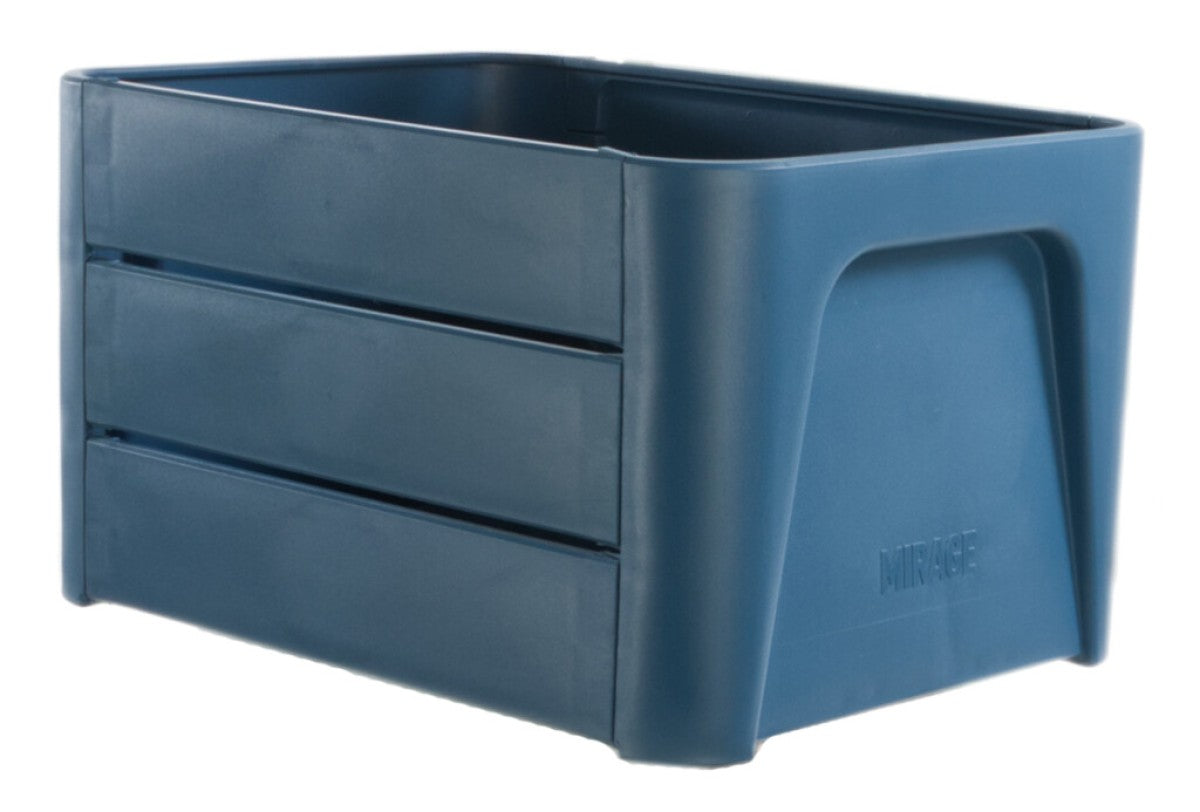 Basilic mirage caisse click 'n crate bleu 24l
