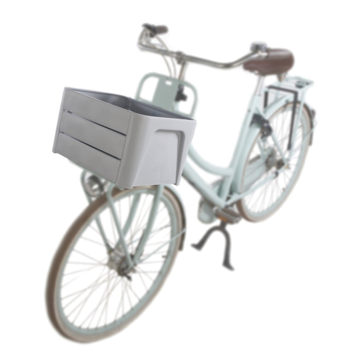 Basil mirage caisse click 'n crate gris 24l