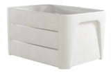 Basilic mirage caisse click 'n crate blanc 24l