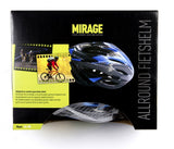 Mirage Helm L 58-62 Silver Black Blanc