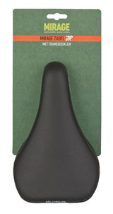 Mirage saddle on tube black