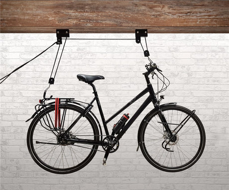 Bicycle Lift Superlifter 57kg en acier noir 11 pièces