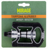Pédales Mirage Anti-Slip Aluminium Silver