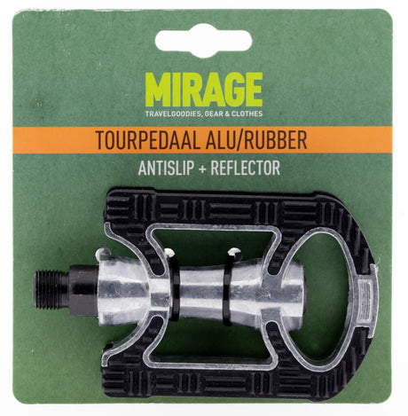 Pédales Mirage Anti-Slip Aluminium Silver