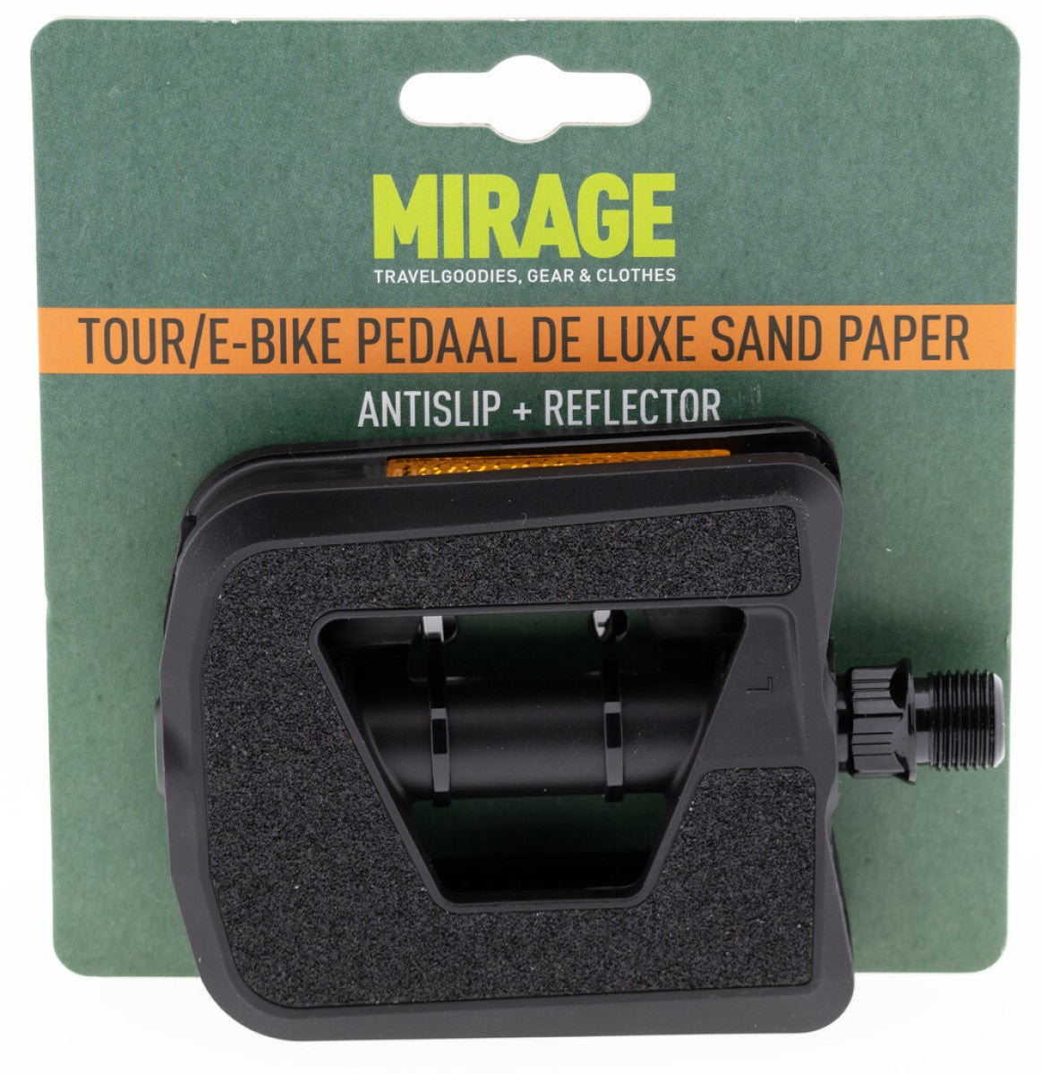 Papier de verre en plastique de luxe pour vélo électrique Mirage Pedal Tour, noir