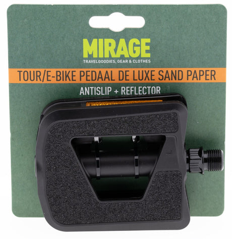 Papier de verre en plastique de luxe pour vélo électrique Mirage Pedal Tour, noir