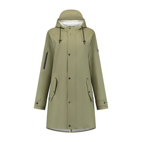 Mirage Raincoat Rouvade Trenchcoat - Taille M - Fabriqué à partir de polyester Soft Touch - Green d'olive