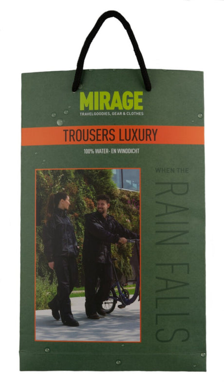 Pantalon de pluie mirage m noir