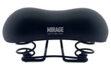 Mirage selle tour confort avec suspension shorty, noir