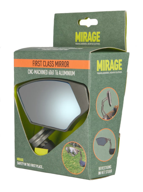 Mirage miroir barend première classe, verre obscurcissant, gris, gauche