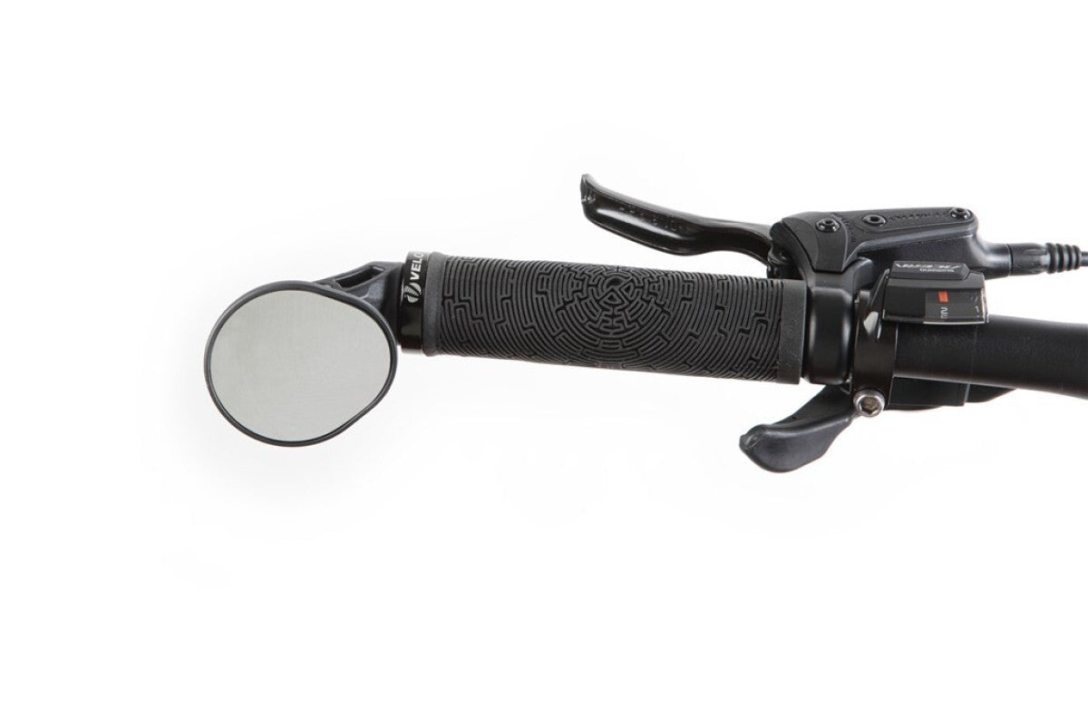 Miroir mirage avec bouchon mineur bar-end gauche droite noir