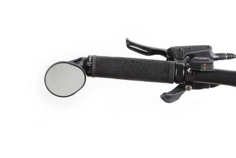 Miroir mirage avec bouchon mineur bar-end gauche droite noir