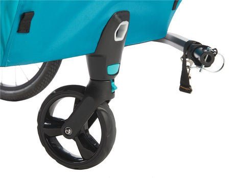 Mirage Tommy Children's Bike Cart - Cadre en aluminium, Wielvering, 3-point Gordel, Blue, 2021