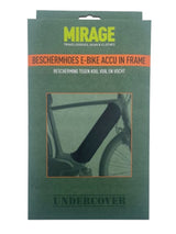 Housse de protection en néoprène Mirage pour batterie de vélo électrique dans le cadre (contre le froid, la saleté et l'humidité)