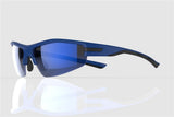 Mirage Sunglasses Sport avec 3 paires de lentilles Bleu noir