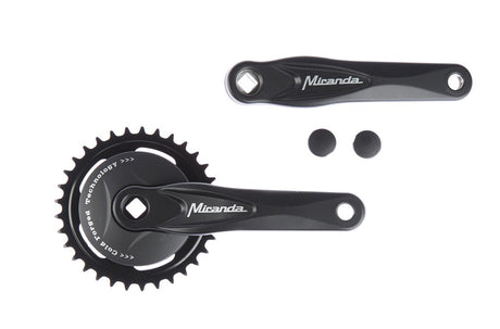 Miranda Alfa 1 Crank Ensemble avec disque 95 mm noir 33 tands 572233