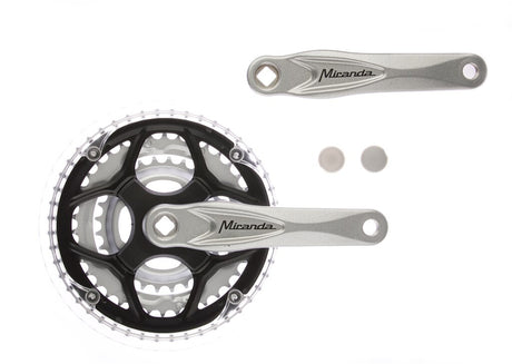 Miranda Cranket Alu Silver 22 32 42T Flat +0 mm