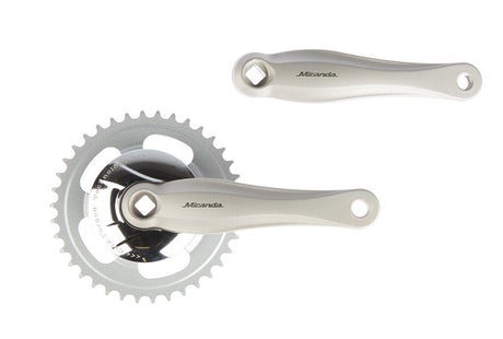 Miranda Cranket Alfa 1 38 tands Alu Nexus 91 mm disque (gazelle) zilv