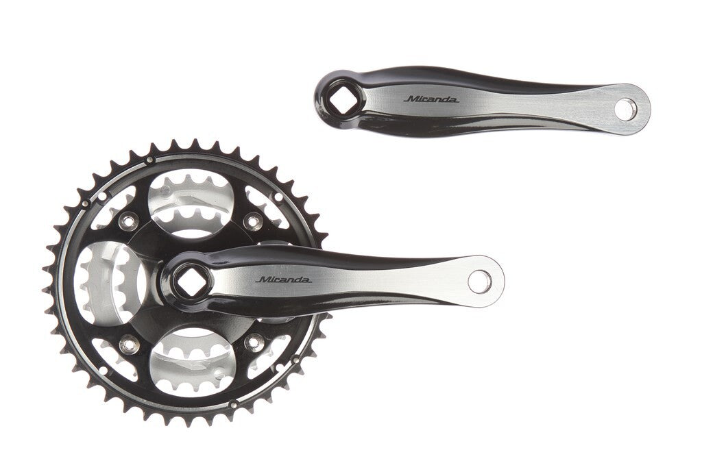 Miranda Beta 3R+Crankset 22 32 42T Czarny srebro