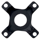 Buzaglo Miranda Spider Shimano BCD point 104 4 trous 51 mm. aluminium noir