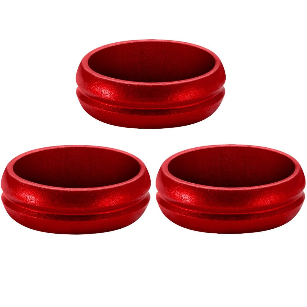 Mission Mission Aluminum F-Lock Rings Red