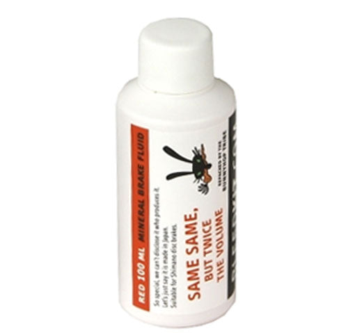 Kit de purge liquide de frein minéral rouge 100ml
