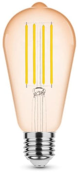 Modee LED ST64 E27 4-28W 1800K Filament Ambre Intensité Variable - LED7470