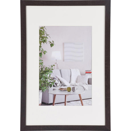Cadre photo moderne Henzo 30x45cm marron foncé