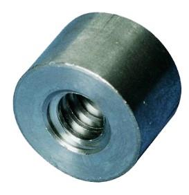 Ecrou trapèze tr10x3 rond en acier
