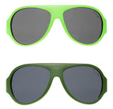 Cliquez sur Changer les lunettes de soleil pour enfants 2 à 5 ans verts 2 pièces