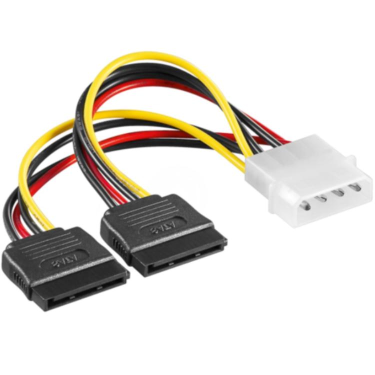 Câble d'alimentation Molex vers SATA