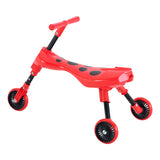 The bugs scuttlebug beetle draisienne à 3 roues junior rouge noir