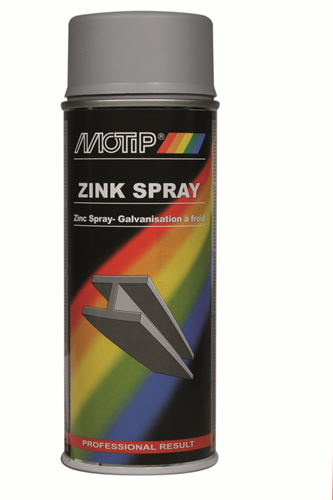 Spray zinc Motip 90% 400 ml.