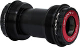 Moquai t47 68 73mm boîtier de pédalier en acier inoxydable