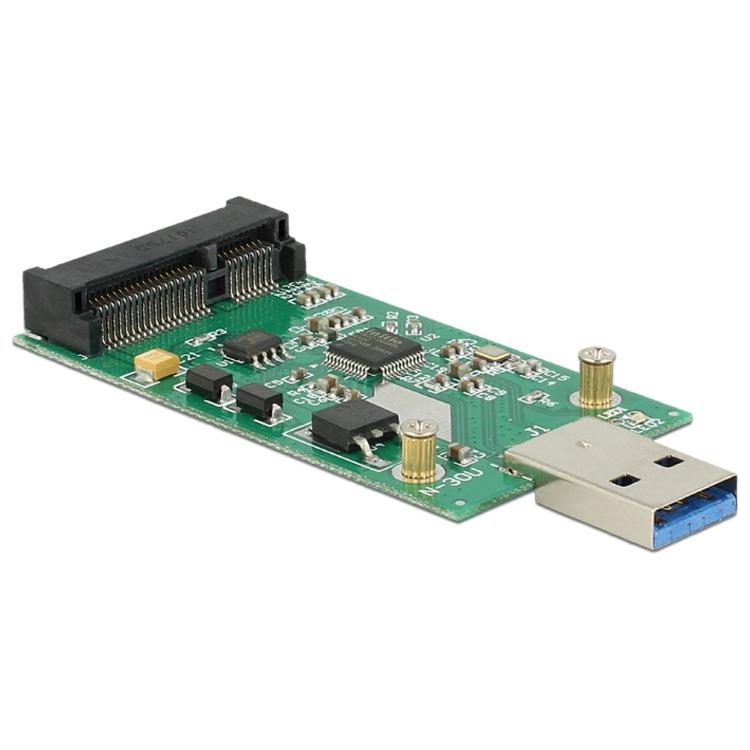 Convertisseur USB 3.0 a plug > msata delock