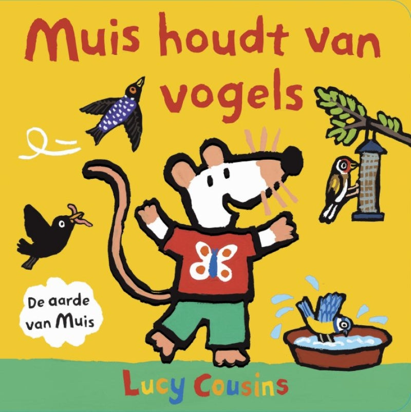 La souris Léopold adore les oiseaux